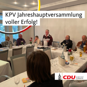 KPV Jahreshauptversammlung voller Erfolg!