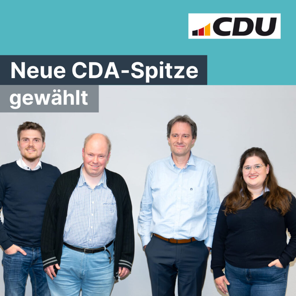 CDA Oldenburg Stadt wählt neuen Vorstand und bekennt sich zu inhaltlicher Arbeit