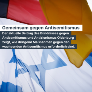 CDU fordert: Entschlossenes Vorgehen gegen antisemitische Vorfälle