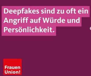 Starke Haltung gegen digitale Gewalt – Frauen Union setzt klares Zeichen