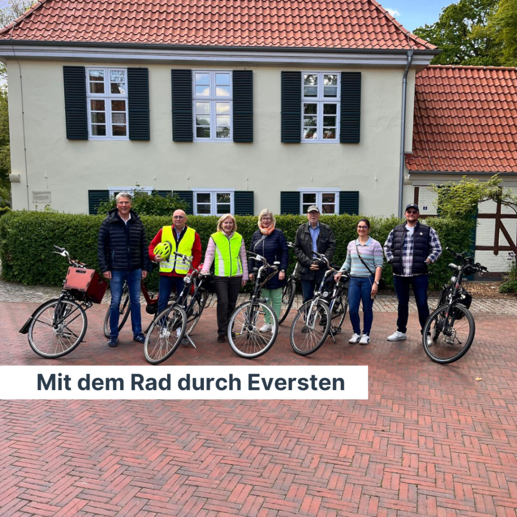 Radtour des CDU Stadtbezirks VI Süd-West durch Eversten